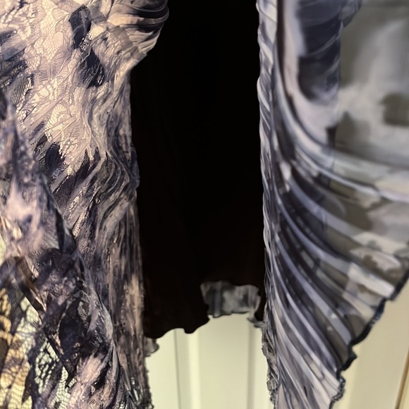 Komarov size X/L blue and white dress - Picture 10 of 11